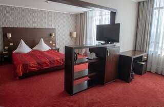 Отель Hotel EMD Бакэу Двухместный номер с 1 кроватью или 2 отдельными кроватями-10